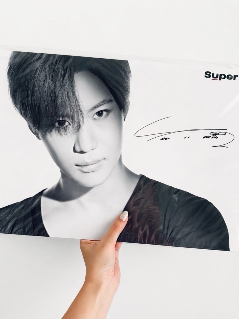 SuperM Taemin Signed Autographed Poster